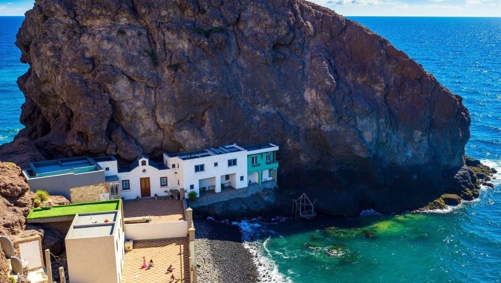 Panorámica de Playa del Roque, Tenerife