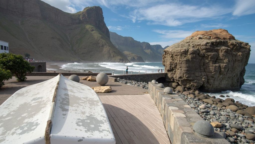 Arena de Playa del Roque de las Bodegas, Santa Cruz de Tenerife (Tenerife)