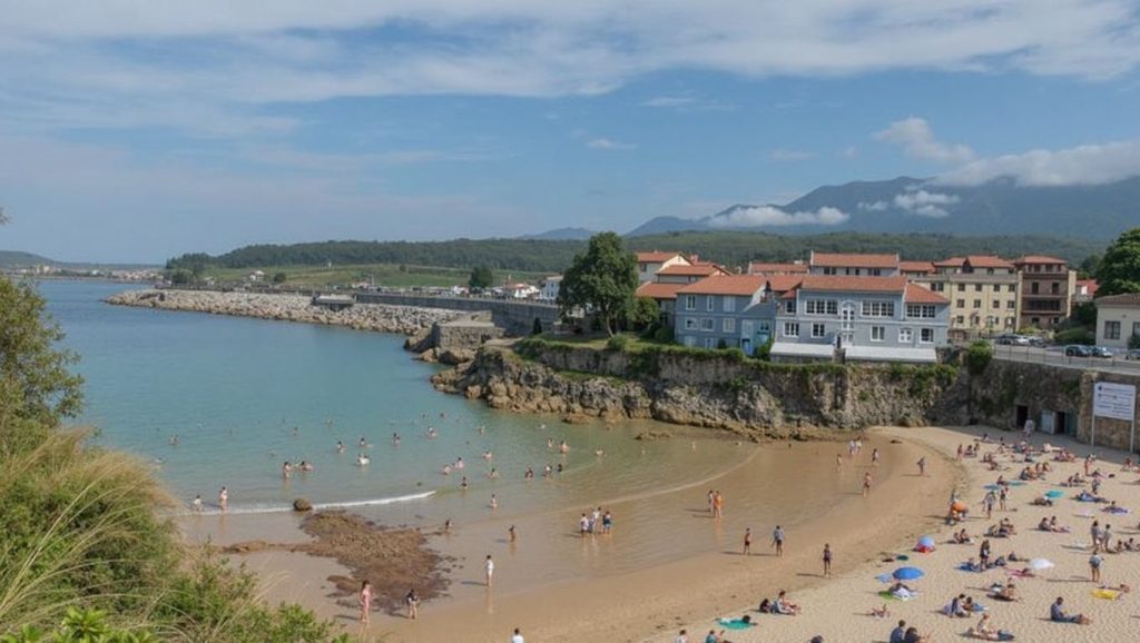 Playa del Sablón en Asturias (Asturias)