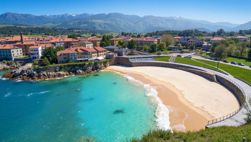 Playa del Sable en Asturias (Asturias)