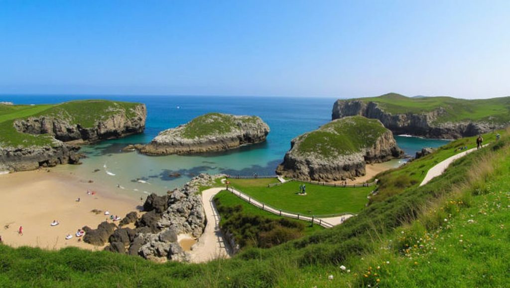 Aguas de Playa del Sable en Asturias (Asturias)