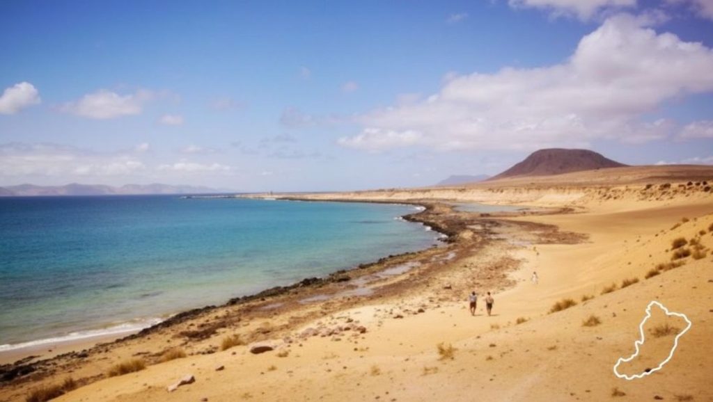 Panorámica de Playa del Salado, Lanzarote