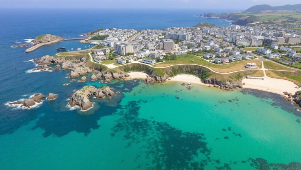 Playa del Sarello en Tapia de Casariego (Asturias)