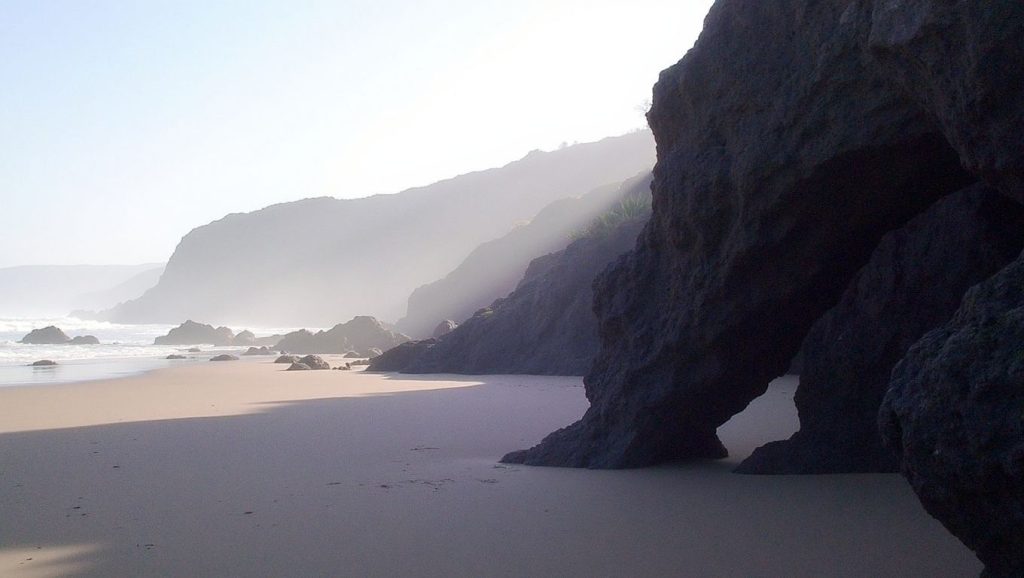 Panorámica de Playa del Tranqueru, Asturias