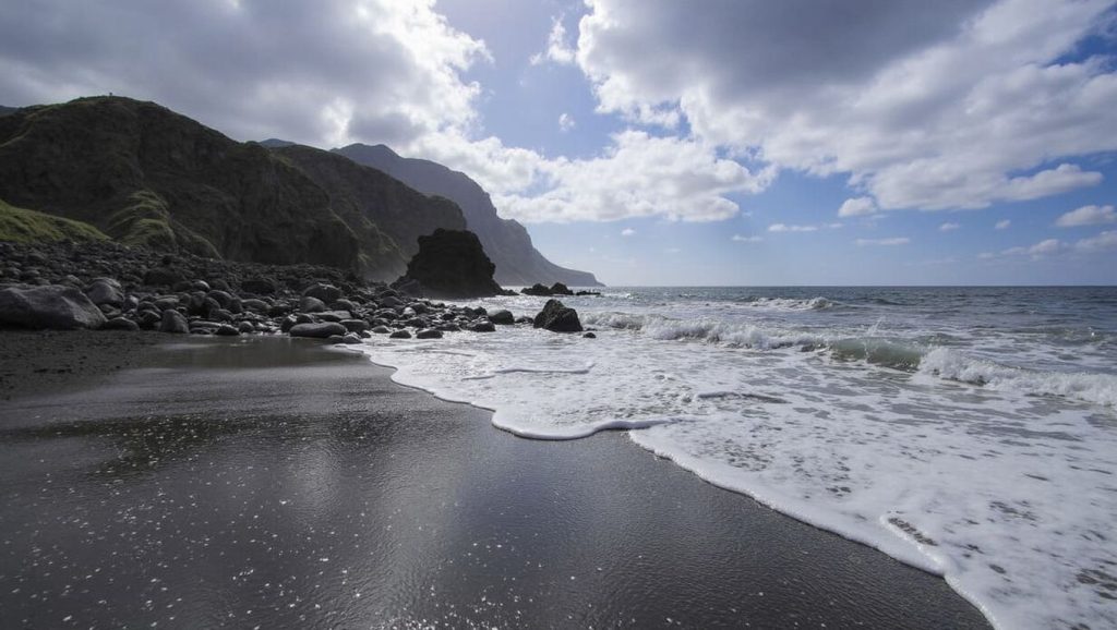 Playa del Trigo en Puntallana (La Palma)