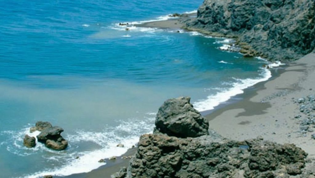 Panorámica de Playa del Trigo, La Palma