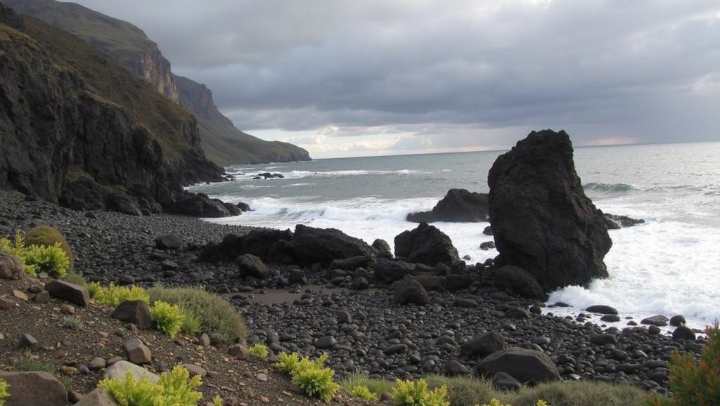 Arena de Playa del Trigo, Puntallana (La Palma)