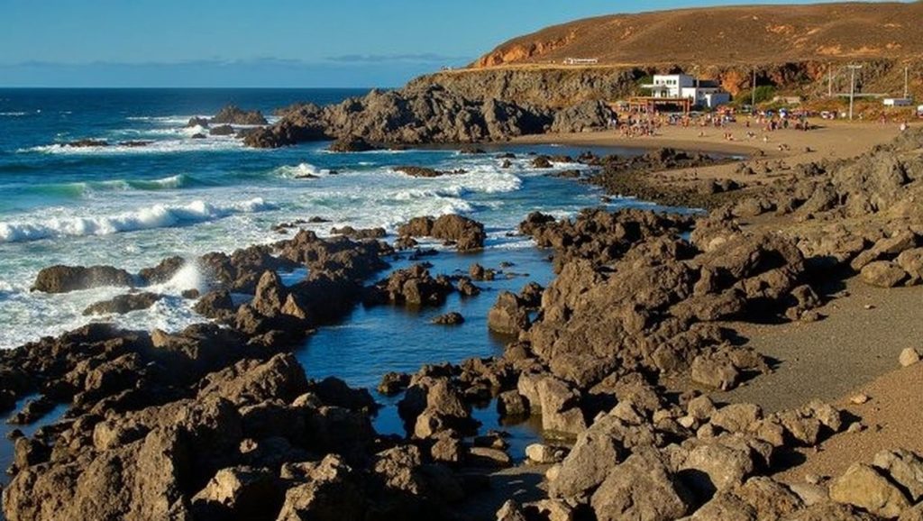 Panorámica de Playa del Valle, Fuerteventura