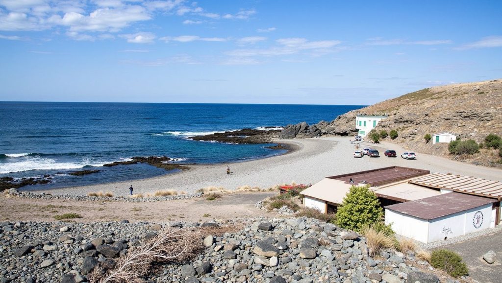 Arena volcánica de Playa del Valle, Betancuria (Fuerteventura)