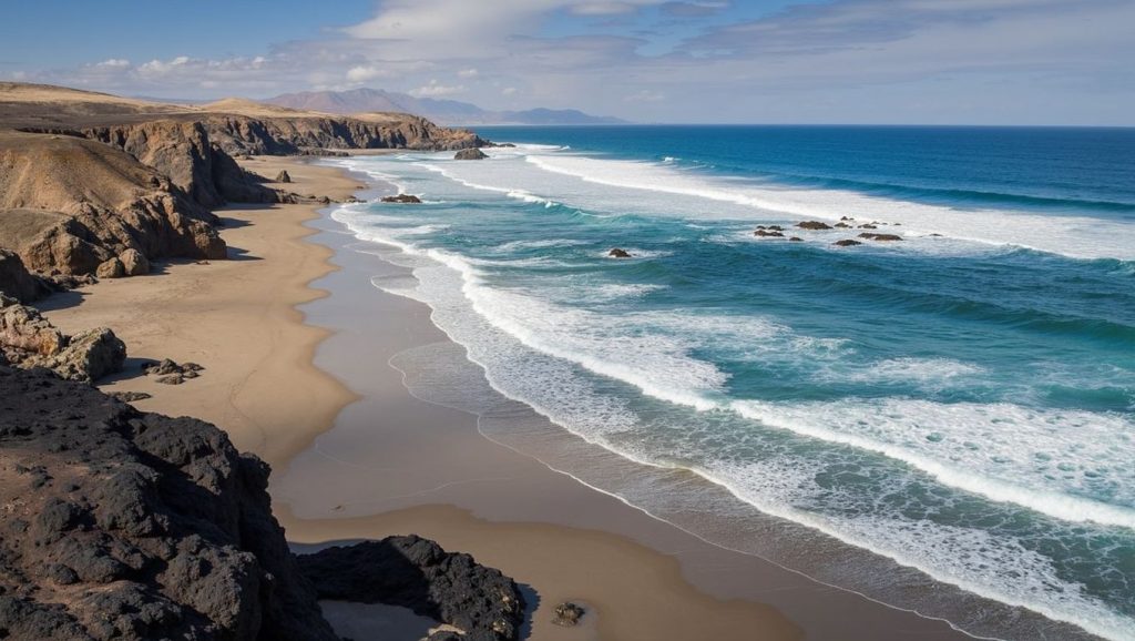 Arena de Playa del Viejo Rey, Pájara (Fuerteventura)