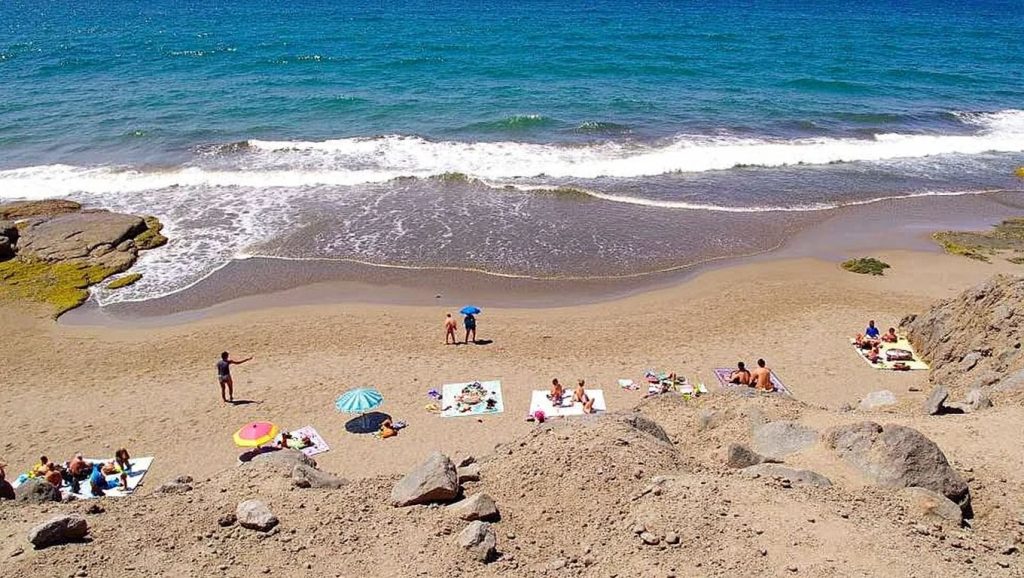 Panorámica de Playa Diego Hernandez, Tenerife