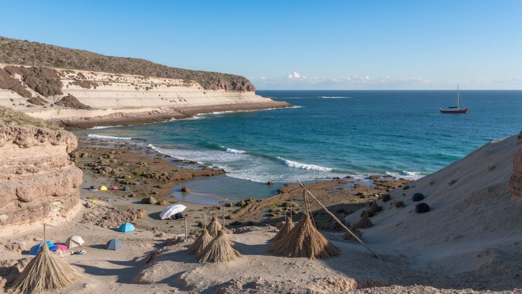 Aguas de Playa Diego Hernandez en Adeje (Tenerife)