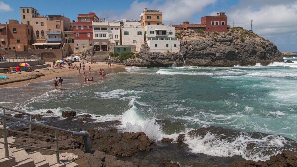 Arena de Playa Dos Roques, Gáldar (Gran Canaria)