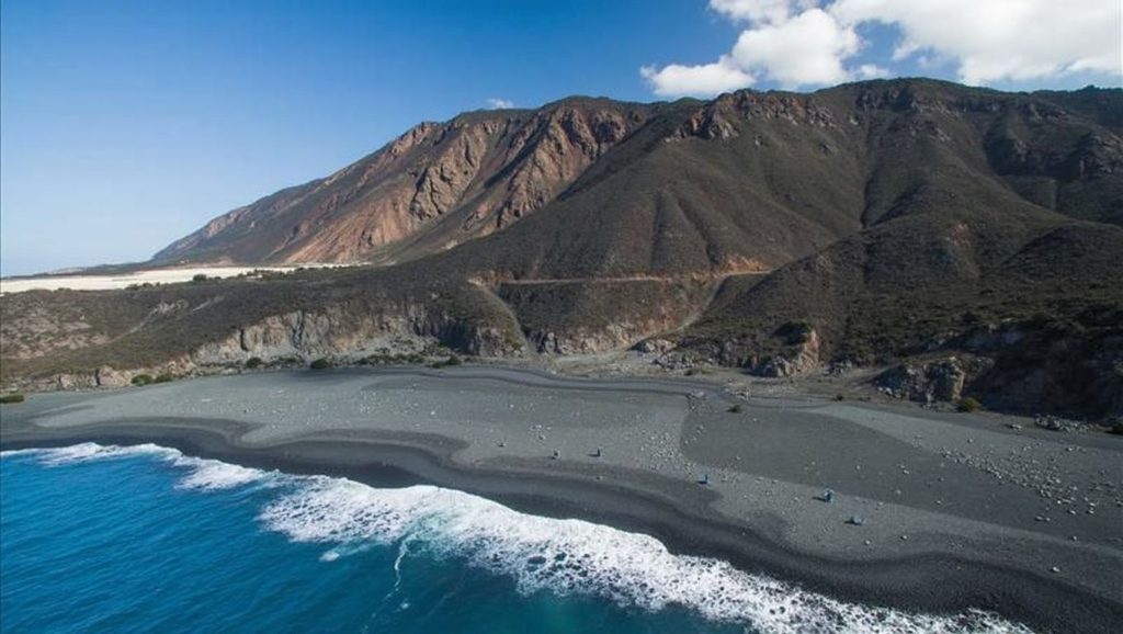 Panorámica de Playa Echentive, La Palma