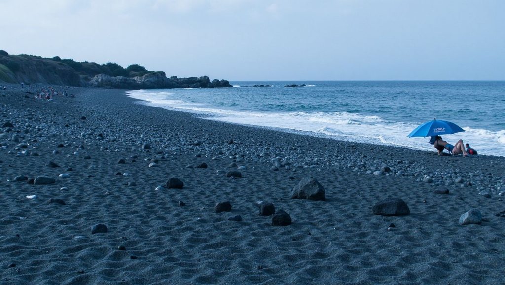 Entorno natural de Playa Echentive en La Palma