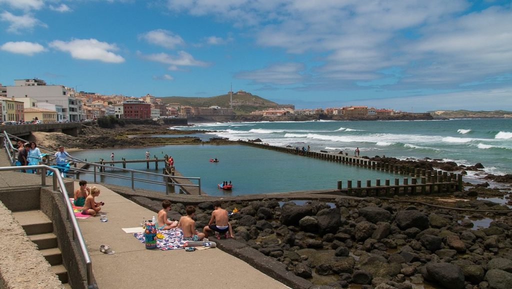 Aguas de Playa el Agujero en Gáldar (Gran Canaria)