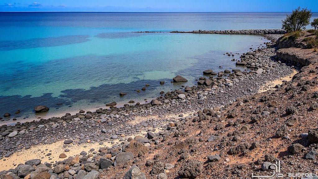 Aguas de Playa El Ancia en Arrecife (Lanzarote)