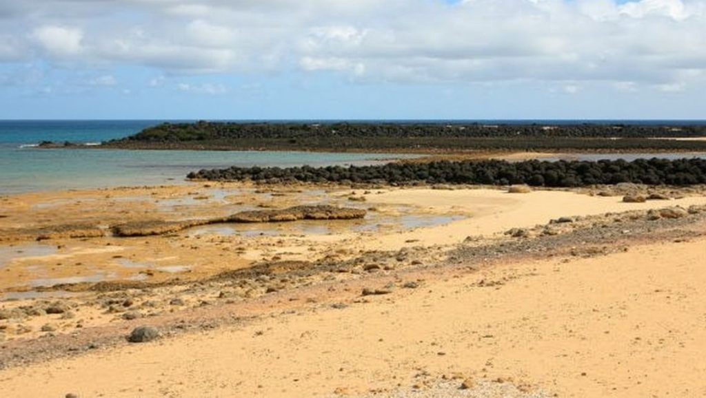 Entorno natural de Playa El Ancia en Lanzarote