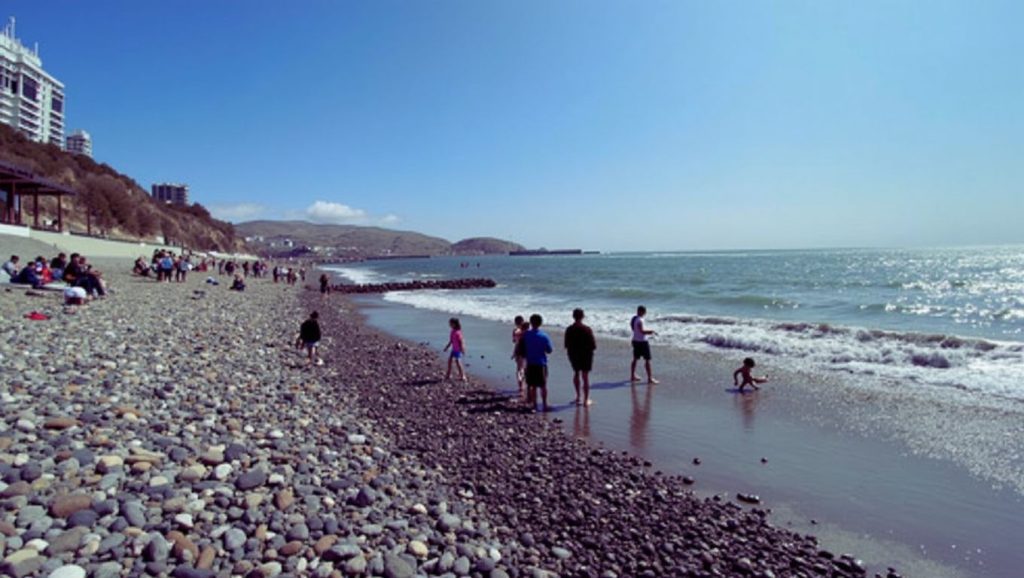 Aguas de Playa El Barranco en San Miguel de Abona (Tenerife)