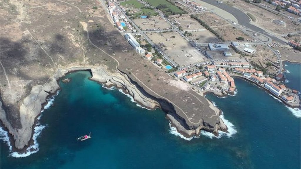 Entorno natural de Playa El Barranco en Tenerife
