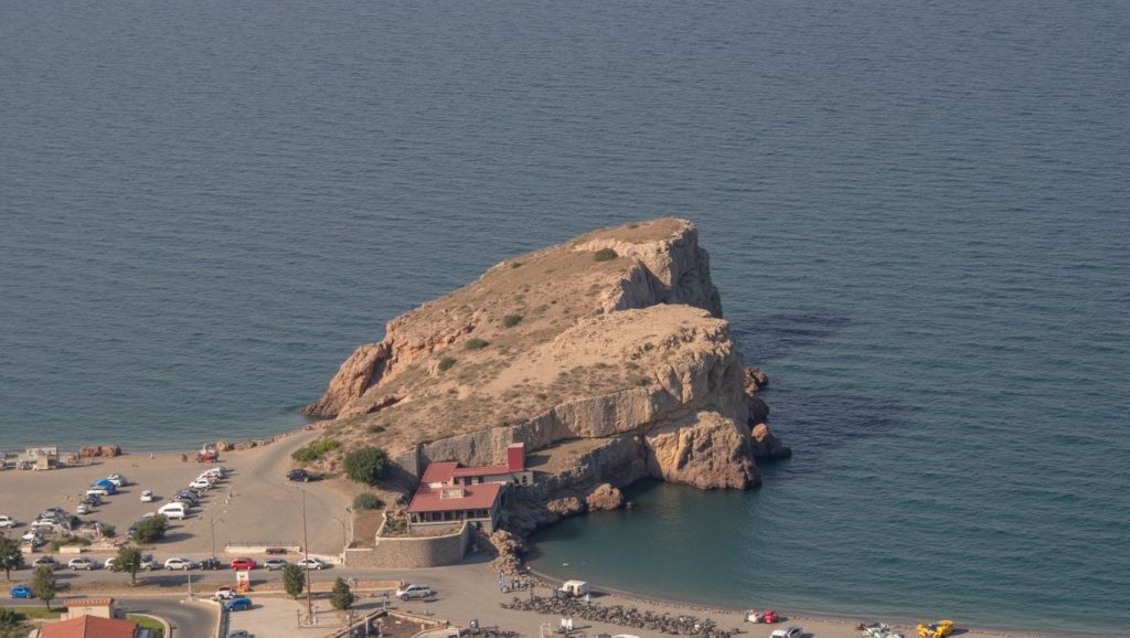 Textura de arena en El Cambrón, Salobreña, Granada