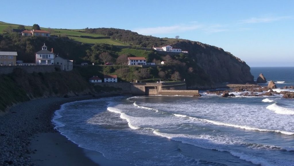 Playa El Castrillón en Asturias (Asturias)