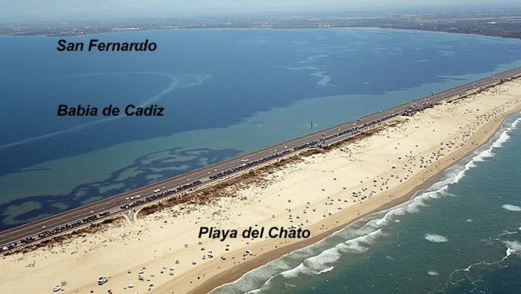 Paseo hacia El Chato, Cádiz