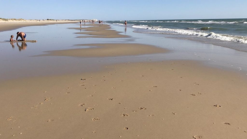 Arena fina en El Chato, Cádiz, Cádiz