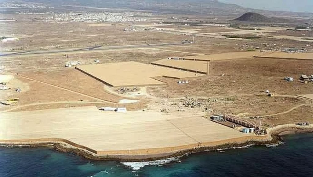 Aguas de Playa El Horno en Granadilla de Abona (Tenerife)