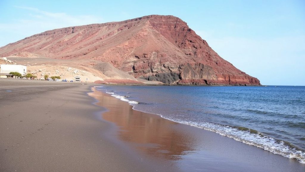 Arena de Playa El Horno, Granadilla de Abona (Tenerife)