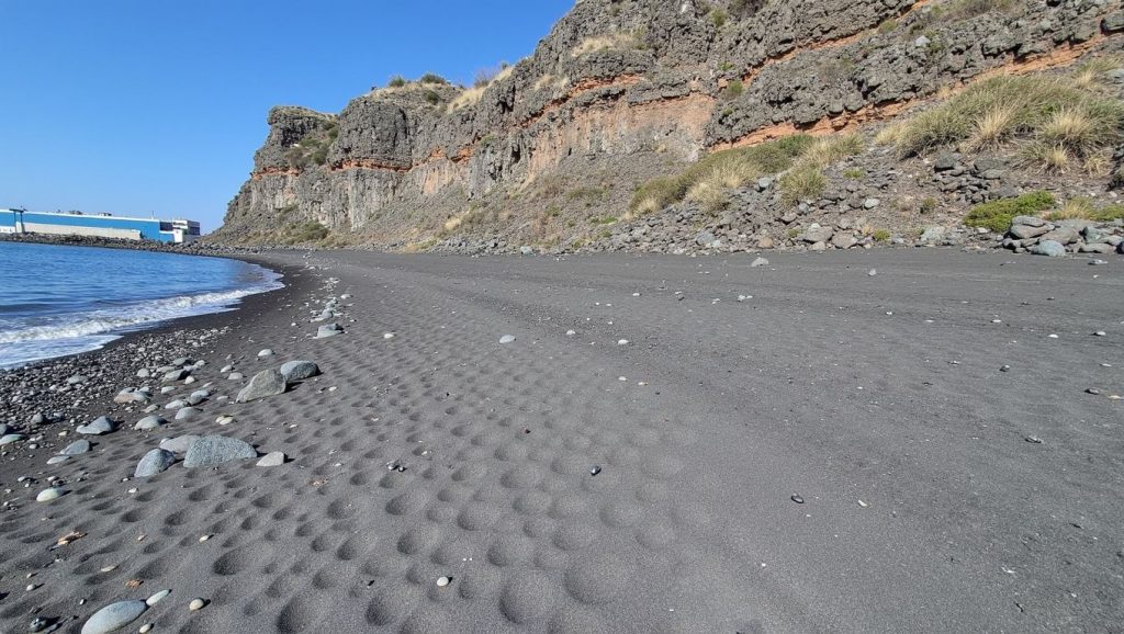 Panorámica de Playa El Mangón, La Palma