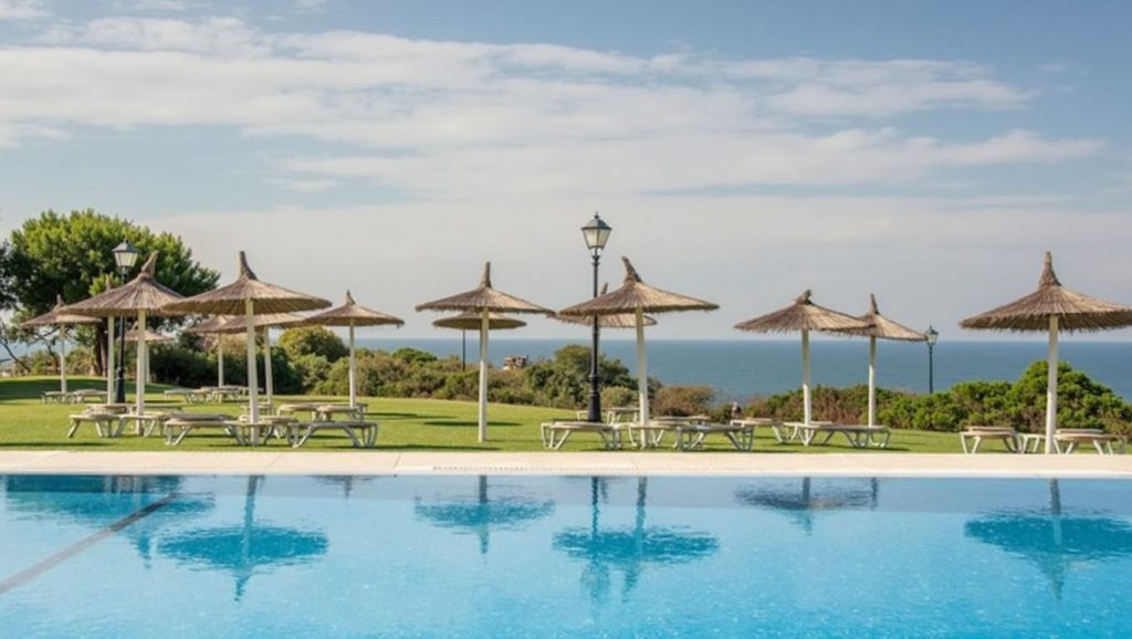 Vista general de Playa El Parador, Moguer