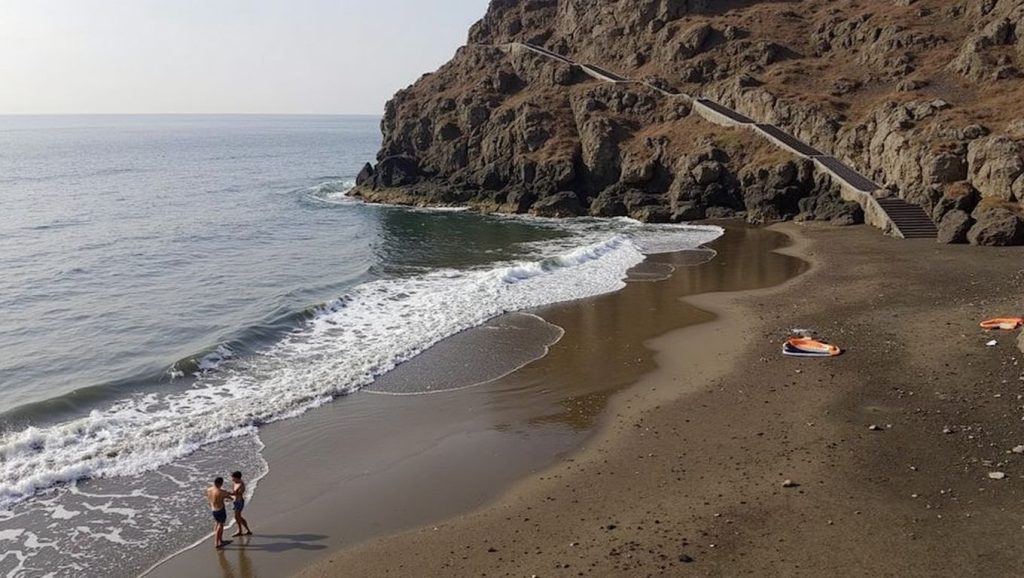 Arena de Playa El Pirata, San Bartolomé de Tirajana (Maspalomas) (Gran Canaria)