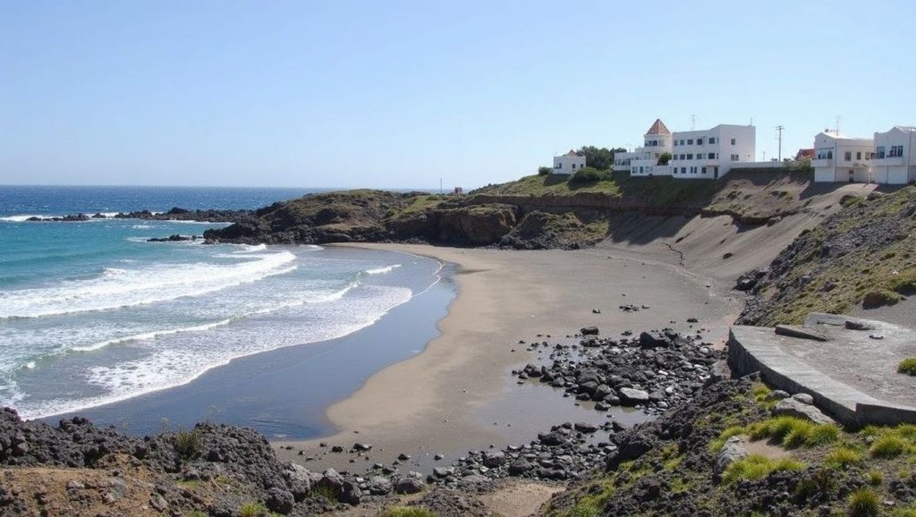 Playa el Porís en Arico (Tenerife)
