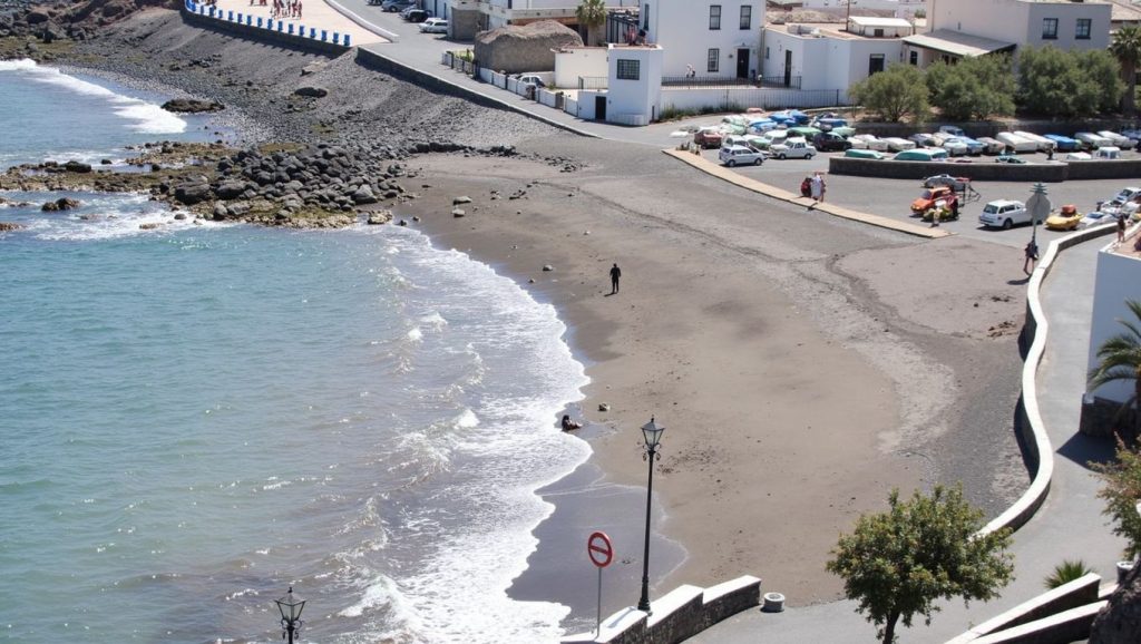 Arena de Playa el Porís, Arico (Tenerife)