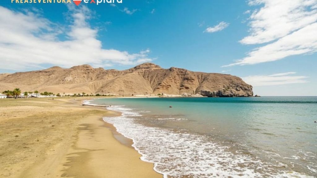 Panorámica de Playa El Rancho, Fuerteventura