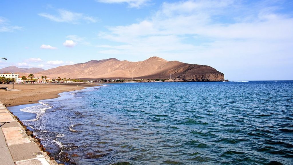 Aguas de Playa El Rancho en Gran Tarajal (Fuerteventura)