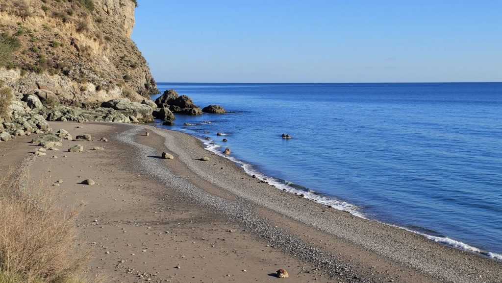 Playa El Ruso en Albuñol, Granada