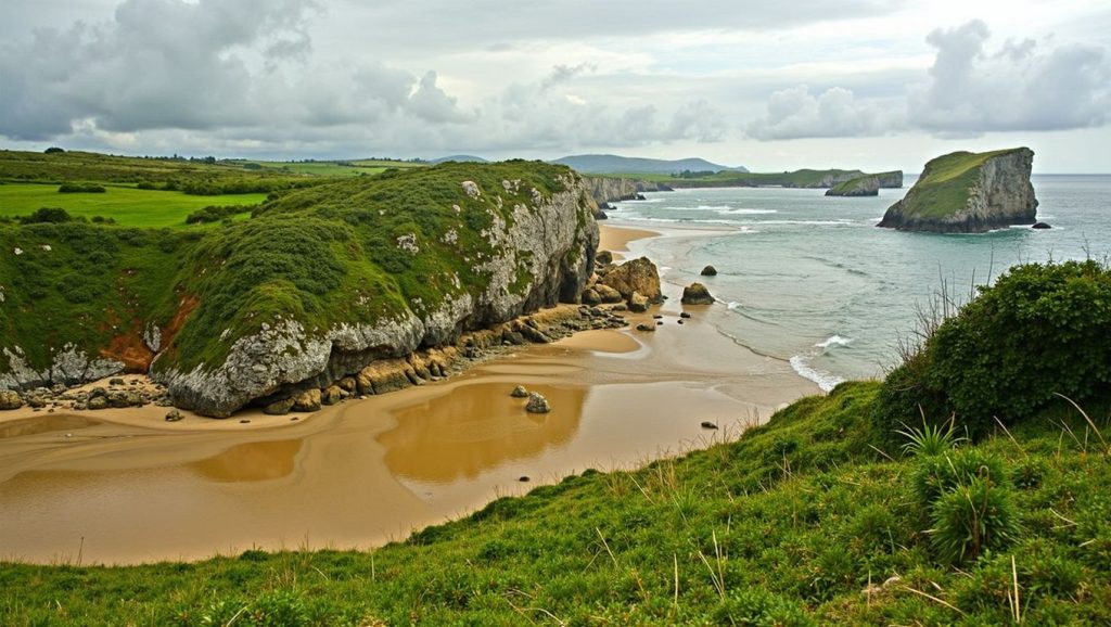 Playa El Sabín en Asturias (Asturias)