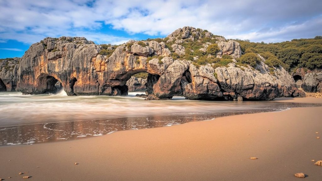 Aguas de Playa El Sabín en Asturias (Asturias)