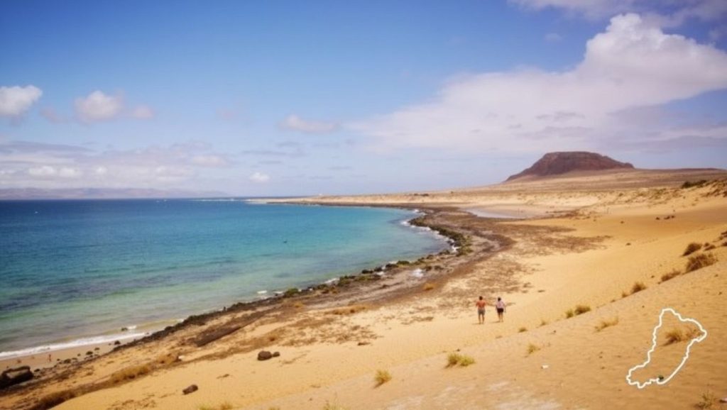 Panorámica de Playa El Salado, Tenerife