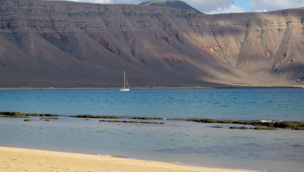 Arena volcánica de Playa El Salado, Alajeró (Tenerife)