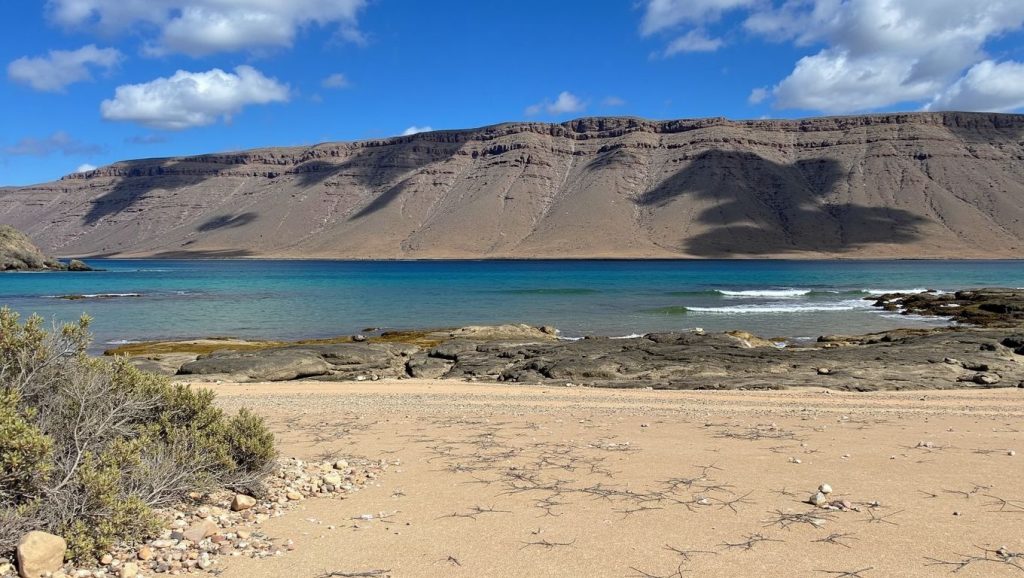 Entorno natural de Playa El Salado en Tenerife