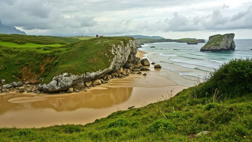 Playa Fontaniecho en Asturias (Asturias)