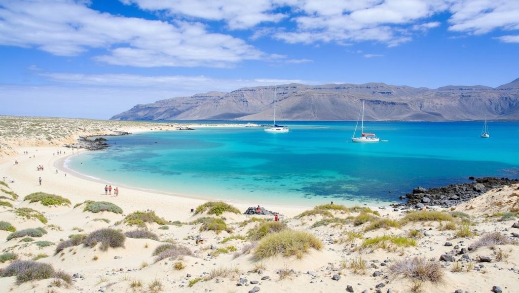 Playa Francesa en Haría (Lanzarote)