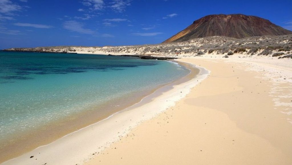Aguas de Playa Francesa en Haría (Lanzarote)