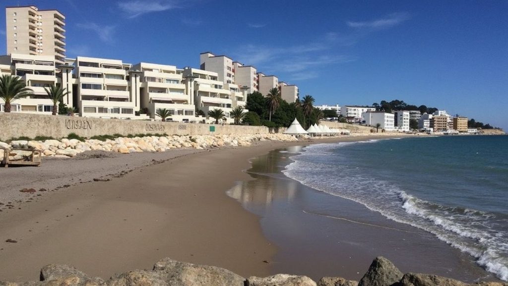 Detalle del agua en Playa Fuentebravía, El Puerto de Santa María, Cádiz