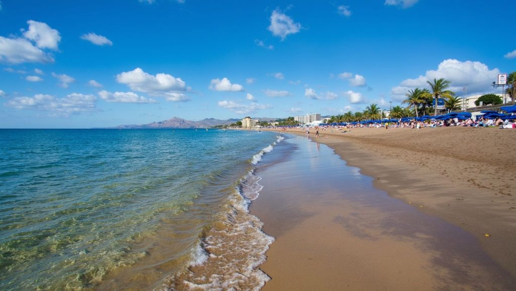 Panorámica de Playa Grande, Tenerife