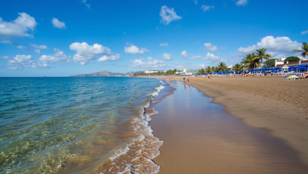 Panorámica de Playa Grande, Lanzarote