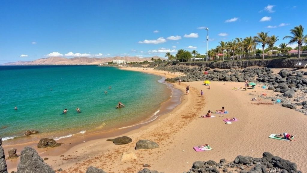 Arena volcánica de Playa Grande, Arico (Tenerife)